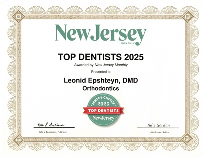 Jersey Choice Top Dentist Badge 2023