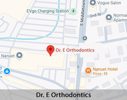 Map image for Dental Braces in Nanuet, NY